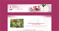 Desktop Screenshot of cheminsdumieuxetre.com